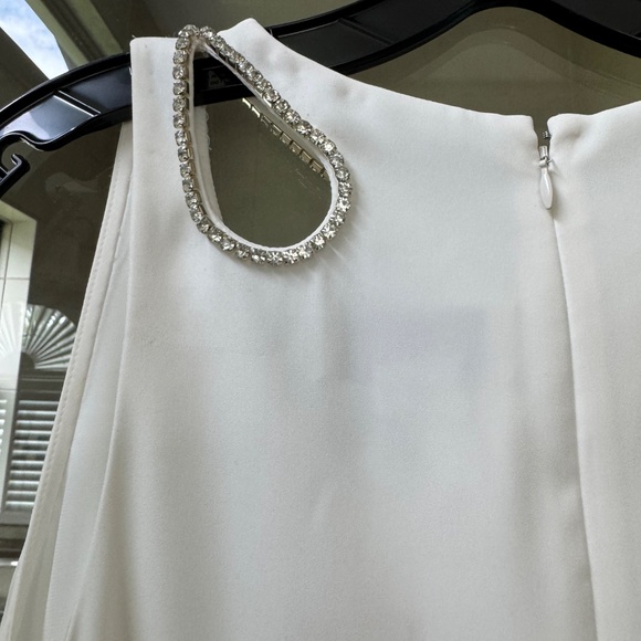 SACHIN & BABI Hailey Bead-embellished Minidress-Off White-size 10-NWT - Picture 4 of 8